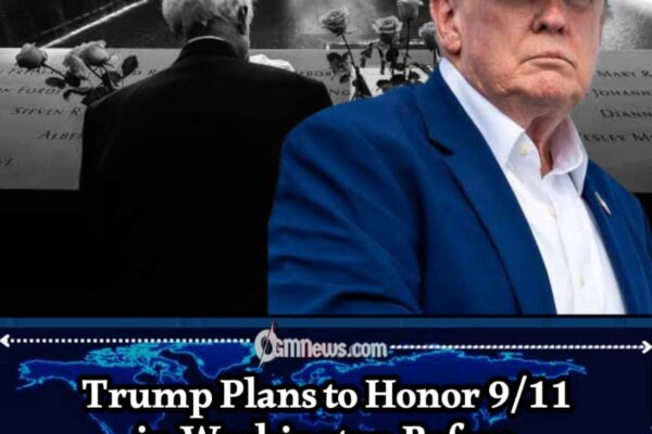 TRUMP'S 9/11 OBSERVANCE FOLLOWED BY A RAPID DEPARTURE TO HIS IRELAND GOLF RESORT
