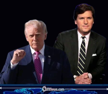 TRUMP ATTACKS TUCKER CARLSON, QUESTIONS HIS INTELLIGENCE AND POLITICAL FUTURE