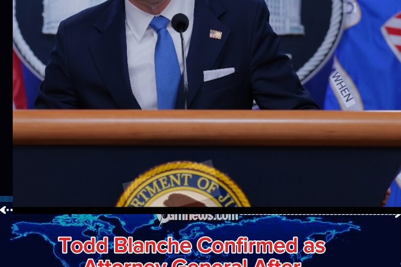 Blanche Gets the Gavel: Trump’s Former Defence Lawyer Takes Charge of Justice Department in Political Storm