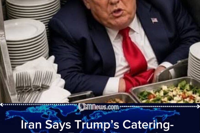 Iran Mocks Trump’s Catering-Truck Escape as Hormuz Power Fight Turns Into a War of Words
