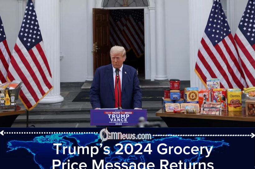Trump’s Grocery Photo Op Comes Back to Bite Republicans as Food Prices Keep Rising