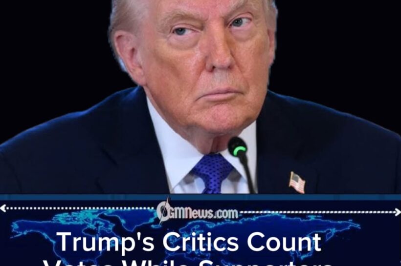 Trump Watches While Washington Counts… Again