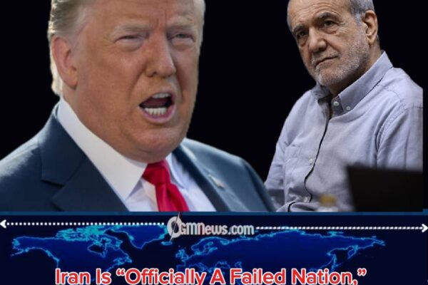 Trump Declares Iran A “Failed Nation” As Tehran’s Military And Economy Come Under Pressure