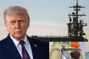 Trump’s ‘Not Nearly Long Enough’ Remark Sparks Fury as USS Lincoln Sailor’s Wife Calls Carrier a ‘Floating Metal Prison’