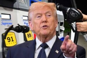 Trump Claims He Lowered Gas Prices as Americans Face $4-a-Gallon Reality at the Pump