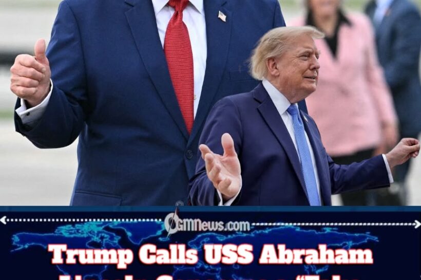 Trump Calls USS Abraham Lincoln Concerns a “CNN Fake Report” as Record Deployment Raises Fresh Questions About Sailors’ Welfare