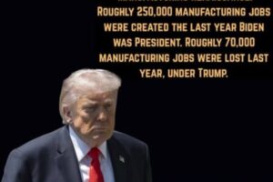 Trump Faces Tough Comparison With Biden on Job Growth