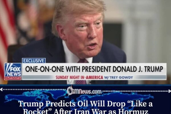 Trump Predicts Sharp Oil Price Drop After U.S. Victory Over Iran