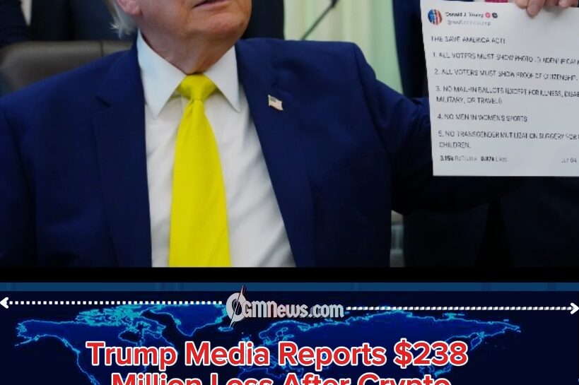 Trump Media’s Crypto Rollercoaster Drops $238 Million Bill, Leaving Investors Asking: “What’s the Next Post?”