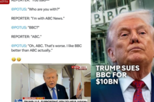 Trump Vs BBC — Trump Says He Likes the BBC Better After a Bruising Courtroom Setback Against the Media Giant