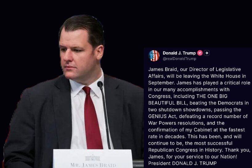 WHITE HOUSE EXODUS: Trump’s Congressional Fixer Quits as Midterm Countdown Turns Staff Room Into a Departure Lounge