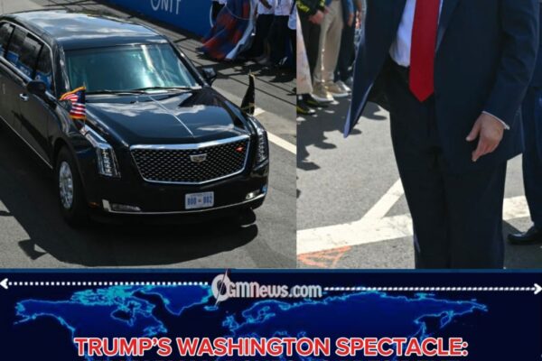 TRUMP’S WASHINGTON SPECTACLE: MILITARY MARCHES AS PRESIDENT LEADS FREEDOM 250 CELEBRATION