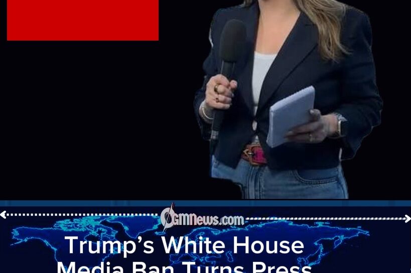WHITE HOUSE PRESS DOOR SLAMS SHUT AS CNN, MS NOW AND POLITICO REPORTERS DISCOVER THE SIDEWALK BEAT