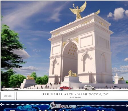 Excavation Set to Begin for Trump’s 250-Foot Arch in Washington