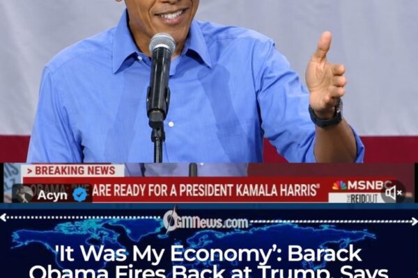 Barack Obama Reopens the Economic Scoreboard, Declaring: “It Was My Economy”
