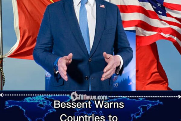 Bessent’s Iran Warning: Washington Draws the Line, Then Discovers China Is Standing on It