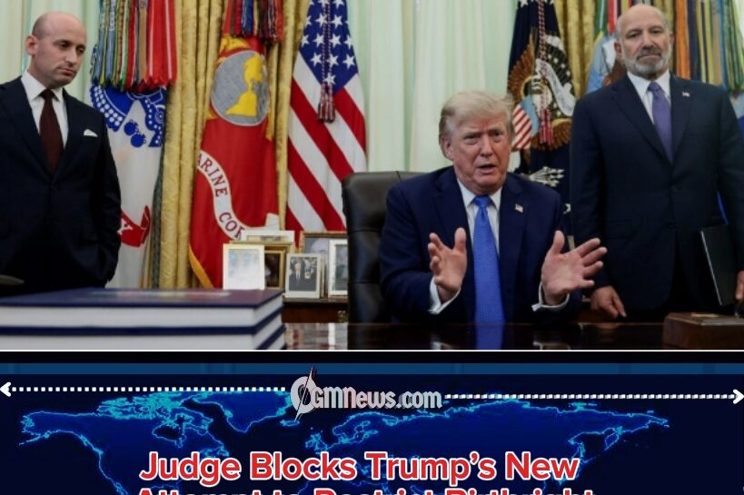 Trump’s Birthright Citizenship Battle Hits Another Legal Roadblock as Judge Says “Not So Fast”
