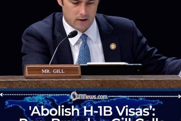 Brandon Gill Wants H-1B Visas Gone as America’s Immigration Debate Gets Another Shock