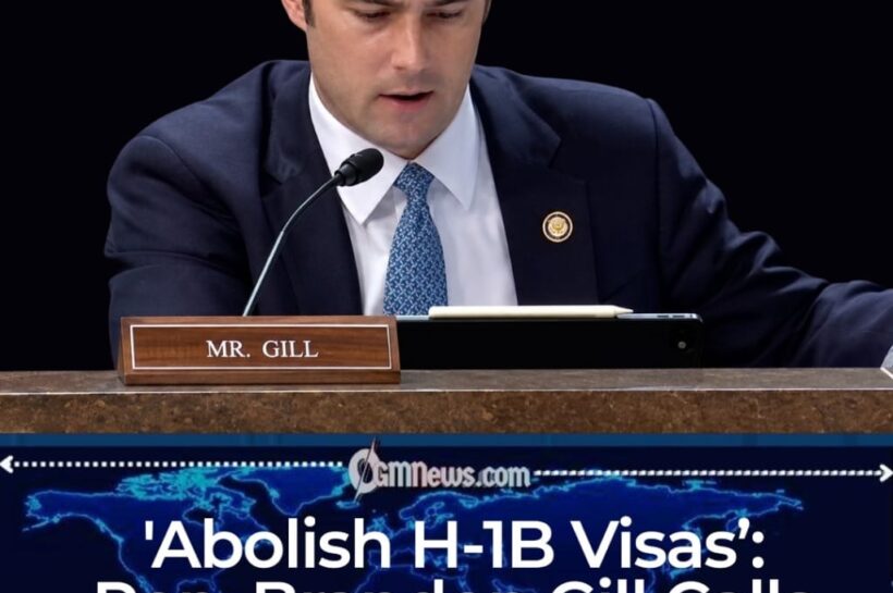 Brandon Gill Wants H-1B Visas Gone as America’s Immigration Debate Gets Another Shock