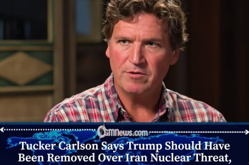 Tucker Carlson Says Trump Should Have Been Removed From Office