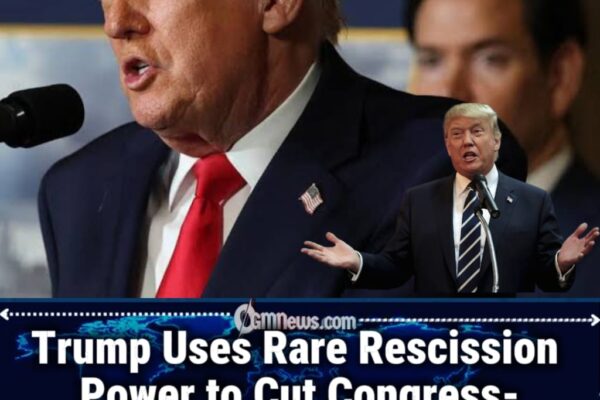 Trump Challenges Congress With Nearly $1 Billion Funding Cut