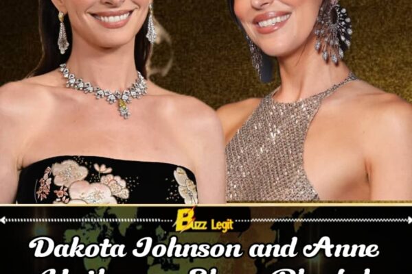 Dakota Johnson and Anne Hathaway Keep Friendship ‘Bumpin’ Along’ as Verity Premiere Turns NYC Into Their Personal Friendship Headquarters