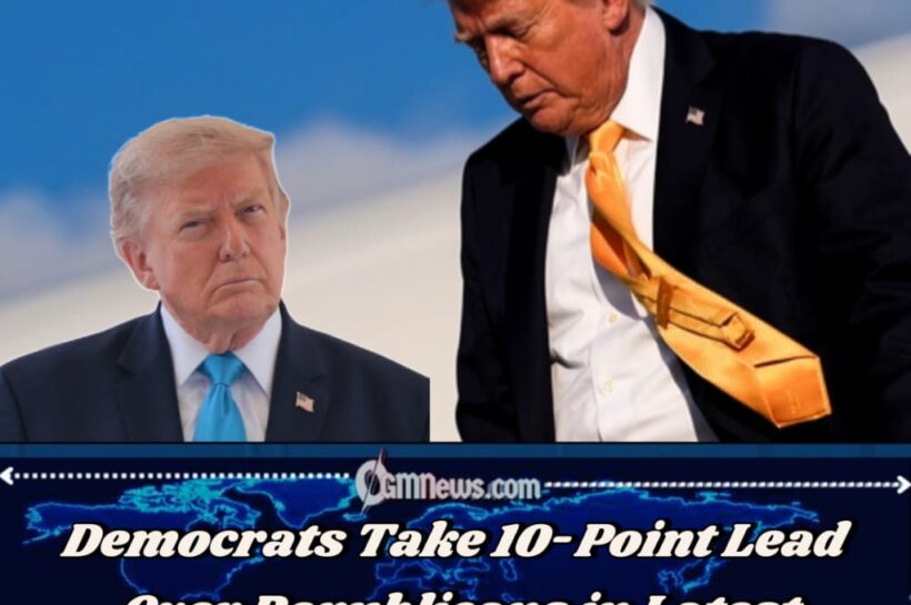 More Americans Lean Democratic as Republican Support Falls