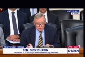 Durbin Accuses FBI Director Patel of Helping Manage Trump Fallout Over Epstein Files