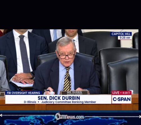 Durbin Accuses FBI Director Patel of Helping Manage Trump Fallout Over Epstein Files