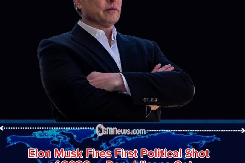 Elon Musk Drops $800,000 Bombshell Into 2026 Midterms — GOP Candidates Get the Boost