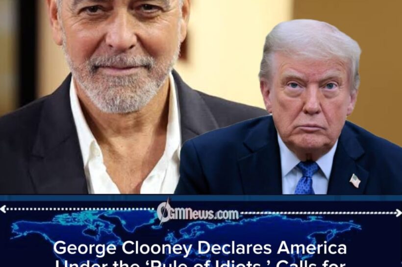 George Clooney Calls Trump Administration a “Kakistocracy” and Looks to November for a Political Reset