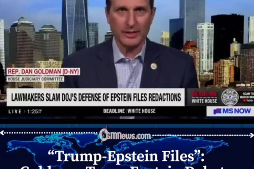 Goldman Takes Aim at Trump Over Ongoing Epstein Files Dispute