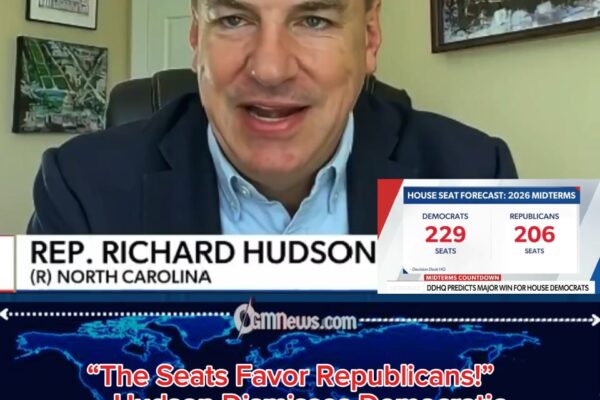 Rep. Richard Hudson Drops Bold 2026 Prediction: “Republicans Are on Offense!”