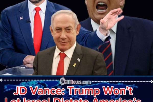 JD Vance Warns Israel: Trump Will Choose America When U.S. and Israeli Interests Diverge