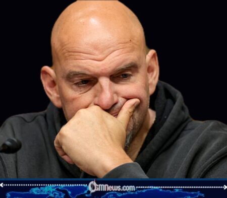Sen. John Fetterman Pops Up at Republican Convention as His Democratic Breakaway Continues