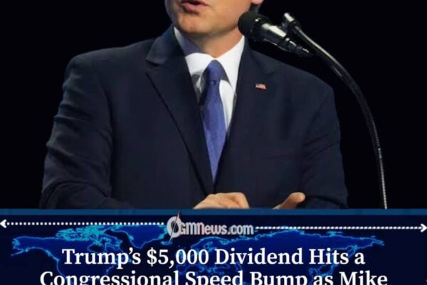 Mike Johnson Says Trump’s $5,000 Dividend Requires Congressional Approval