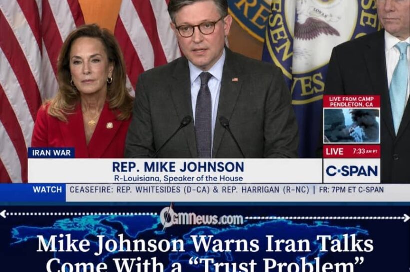 Johnson Warns That Iran Cannot Easily Be Trusted at the Negotiating Table