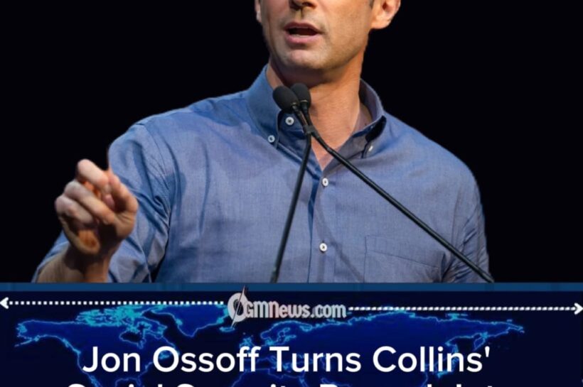 Jon Ossoff Turns Mike Collins' Social Security Remark Into a Georgia Senate Showdown