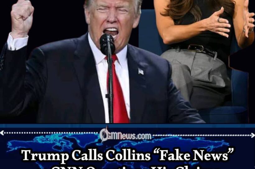 Trump Attacks Kaitlan Collins as He Accuses CNN Panel of “Fiction and Lies”