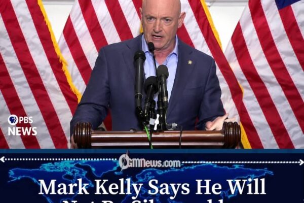 Mark Kelly to Trump: You Cannot Silence a War Veteran
