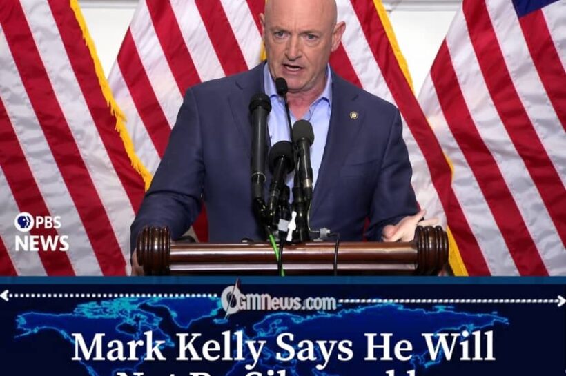Mark Kelly to Trump: You Cannot Silence a War Veteran