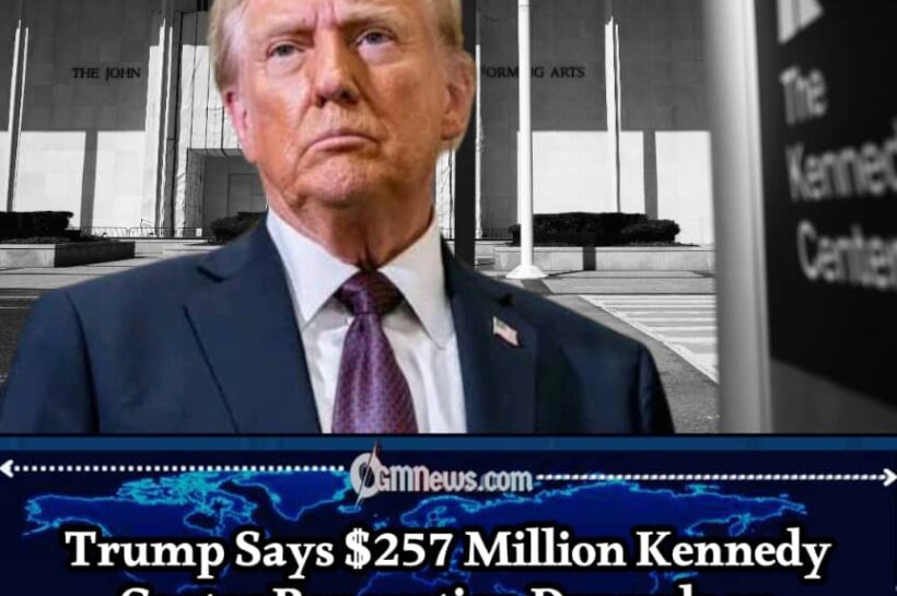 Trump Ties Kennedy Center Renovation to Fight Over His Name as Court Battle Escalates