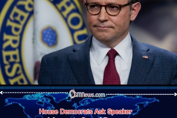 AI PANIC BUTTON: HOUSE DEMOCRATS TELL SPEAKER MIKE JOHNSON TO CANCEL BREAK BEFORE MACHINES “OUTWORK” CONGRESS