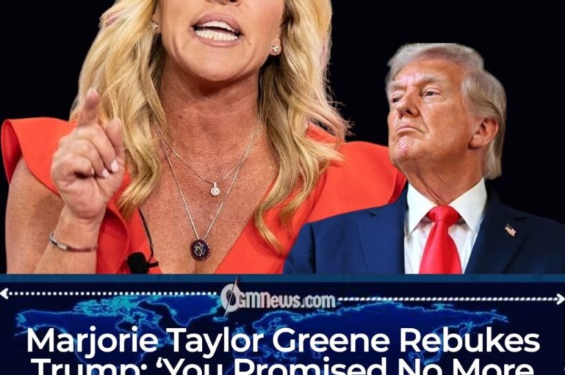 Marjorie Taylor Greene Turns on Trump Over Iran War, Declaring His Foreign Policy “America Last”