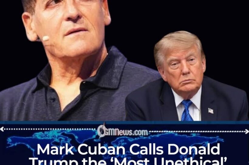 Lacking in Character’: Mark Cuban Delivers Brutal Verdict on Trump After 25 Years of Knowing Him