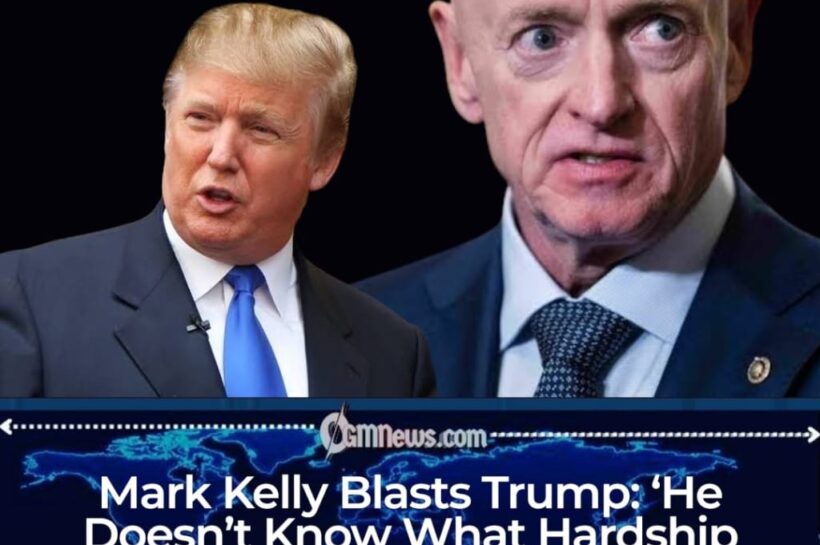 Mark Kelly Blasts Trump: ‘He Doesn’t Know What Hardship Means’ or Understand the Sacrifice of U.S. Troops