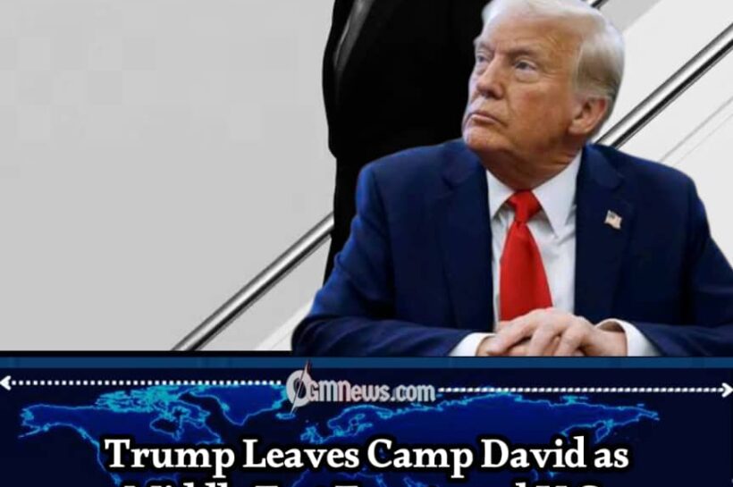 Trump Returns to White House as Middle East Security Alerts Intensify