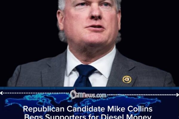 Mike Collins Asks Supporters for Diesel Money While Backing Trump’s Iran War