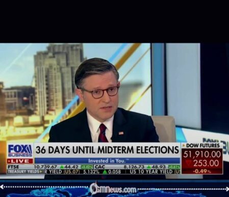 Mike Johnson Says U.S. Economy Is Set to Take Off Like a Rocket