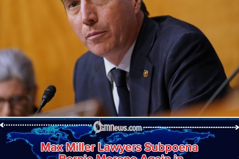 Max Miller’s Lawyers Subpoena Bernie Moreno Again as Custody Battle Turns Into a Political Family Showdown